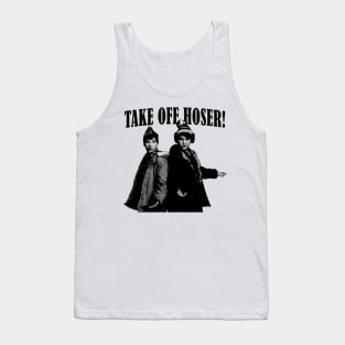 Take Off Hoser! Vintage // Pencil Drawing Tank Top